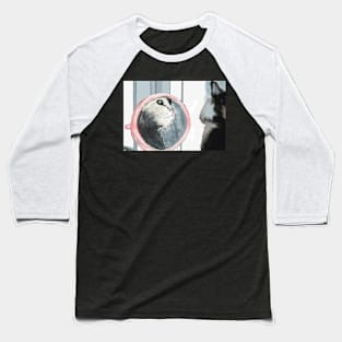 Good Looking Kitty Baseball T-Shirt